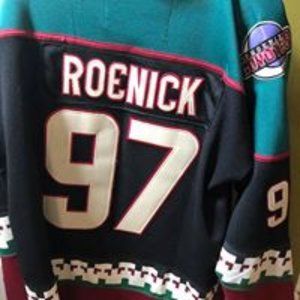 Vintage Jeremy Roenick Coyotes Jersey  Large